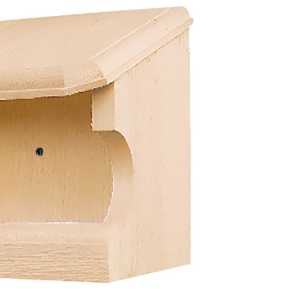 open nest box side
perch and weather